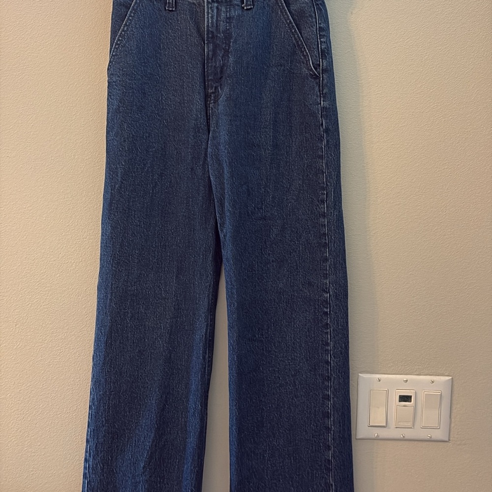 Abercrombie & Fitch Dark Blue Relaxed Men's Jeans